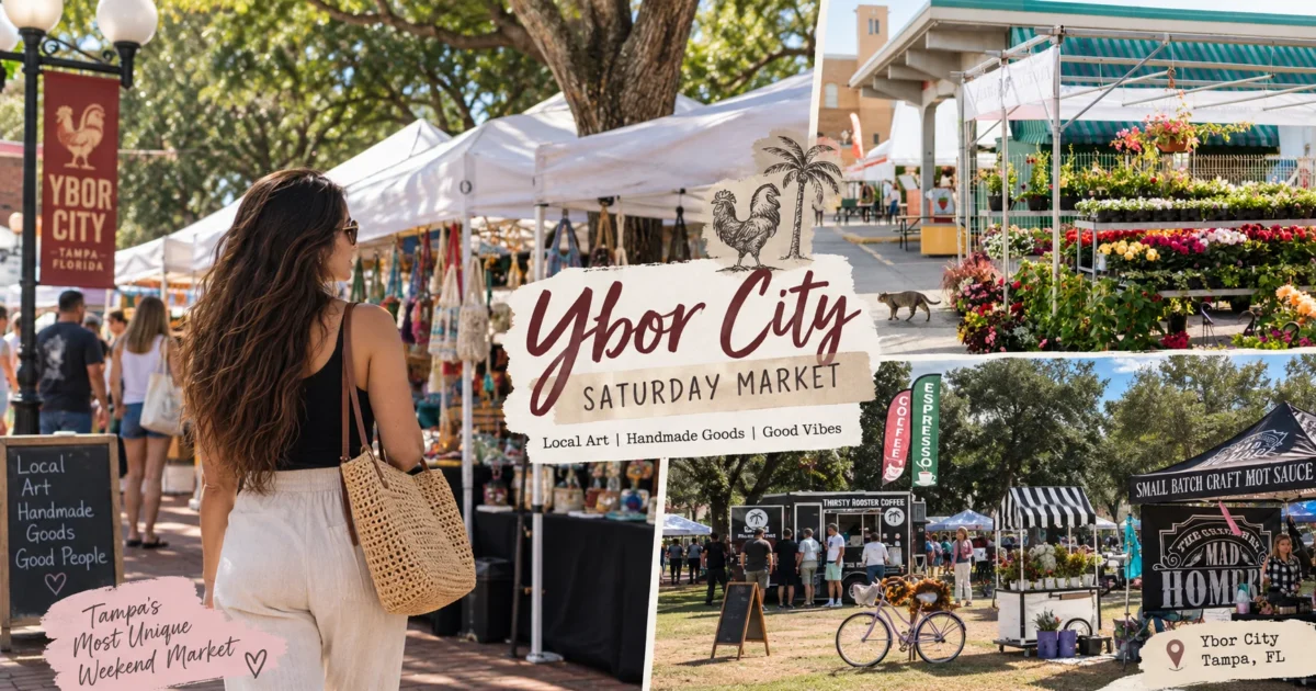 Inside the Ybor City Saturday Market: Food, Vendors & Local Tips